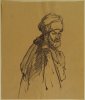 1925-1926 ca. - L'ultima cena  (studio di apostolo con turbante)